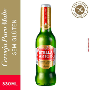 Cerveja Stella Artois s/ Glúten Long Neck 330ml