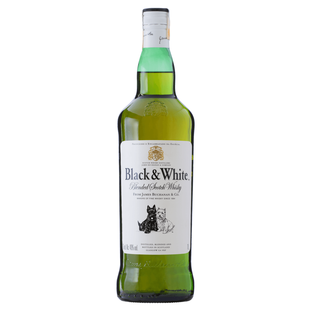 Whisky Black & White 1 Litro