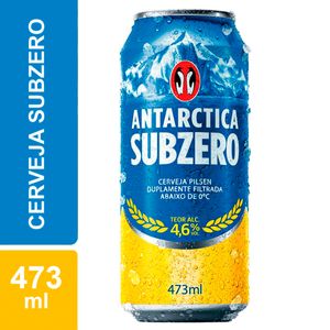 Cerveja Antarctica Subzero Pilsen Latão 473ml