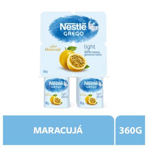 Iogurte Grego Nestlé Light Maracujá 360g