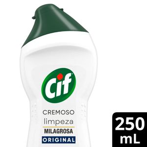 Limpador Cif Cremoso Limpeza Milagrosa Remove 100% da Sujeira 250ml