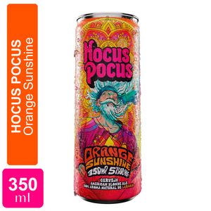 Cerveja Hocus Pocus Artesanal Orange Sunshine Lata 350ml