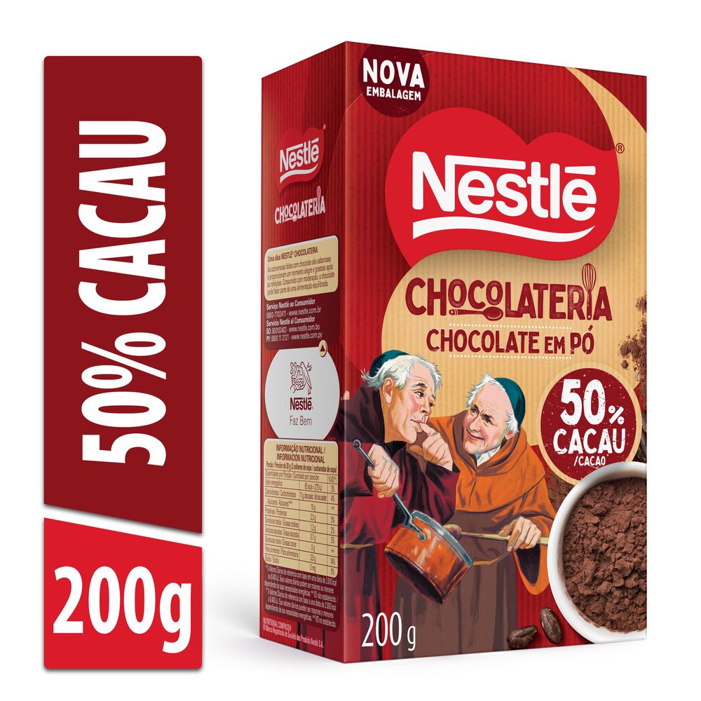 Chocolate em Pó Nestlé Dois Frades 200g | Prezunic