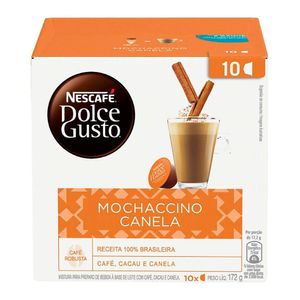 Mochaccino em Cápsulas Nescafé Dolce Gusto Canela Caixa 172g c/10 Unid