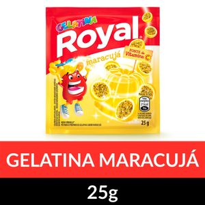 Gelatina em Pó Royal Maracujá 25g