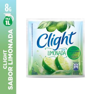 Refresco em Pó Clight Zero Açúcar Limonada 8g