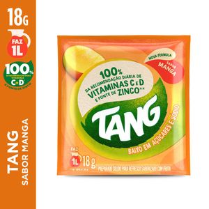 Refresco em Pó Tang Manga Pacote 18g