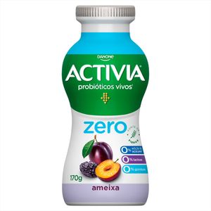 Leite Fermentado Activia Zerolac Ameixa 170g