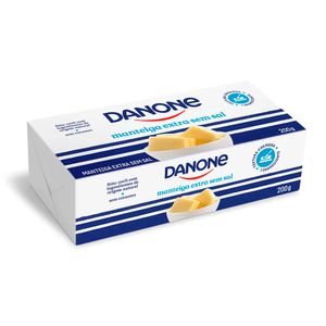 Manteiga Danone Extra s/ Sal Tablete 200g