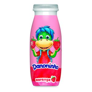 Iogurte Líquido Danoninho Morango 100gCaixa 250ml Cada 12 UnidadesEmbalagem Econômica