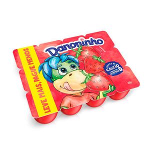 Petit Suisse Danoninho Morango 480g