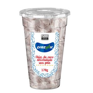 Chips de Coco Prezunic Desidratado sem Pele Copo 170g