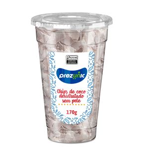 Chips de Coco Prezunic Desidratado s/ Pele Copo 170g