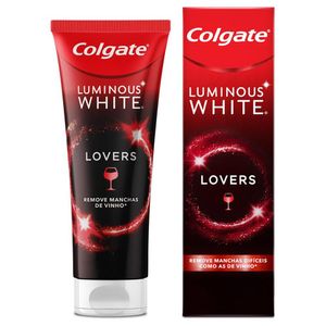 Creme Dental Colgate Luminous White Lovers Branqueador Cold Mint 70g