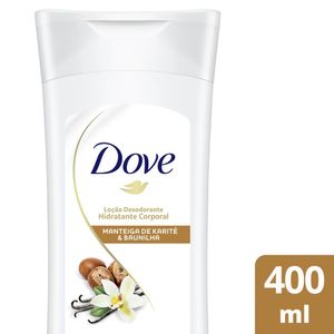 Loção Hidratante Corporal Dove Nutrição Intensiva Manteiga de Karité & Baunilha 400ml