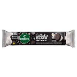 Biscoito Piraquê Baunilha Maltado Black 85g