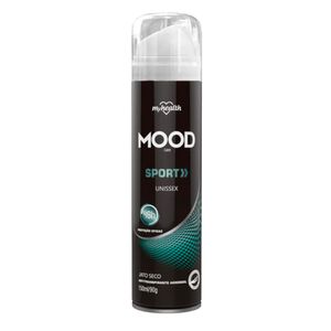 Desodorante Aerossol Mood Sport Jato Seco Unissex 150ml