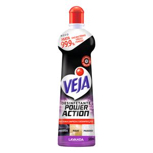 Desinfetante Veja Power Action Lavanda Squeeze 500ml