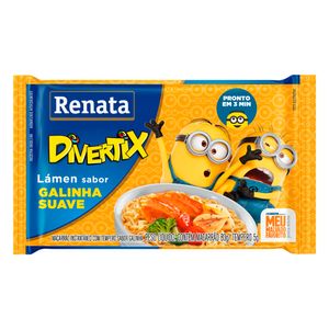 Macarrão Instantâneo Renata Lámen Galinha Suave 85g