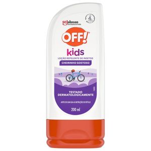 Repelente Off! Kids Loção Squeeze 200ml