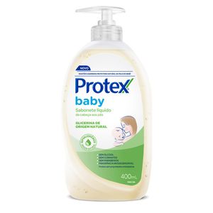 Sabonete Líquido Para Bebê Protex Baby Glicerina Natural 400ml