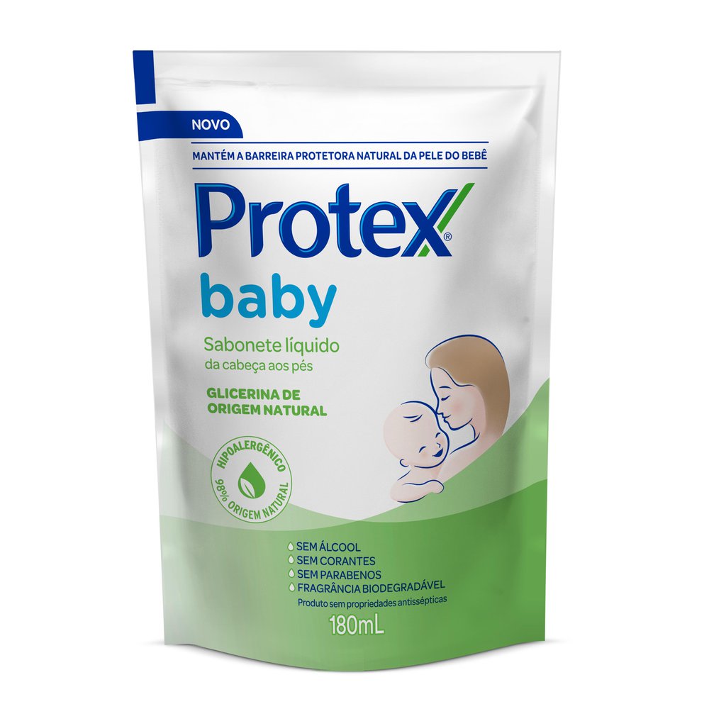 Sabonete Liquido Protex Baby Glicerina Refil 180Ml