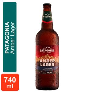 Cerveja Patagonia Amber Lager One Way 740ml