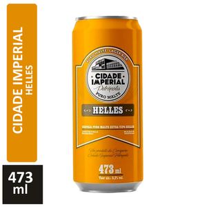 Cerveja Cidade Imperial Helles Lata 473ml