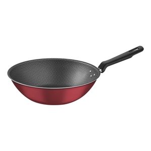 Frigideira Tramontina Antiaderente Wok Loreto Vermelha 28cm