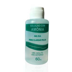 Solução c/ Amônia Musa p/ Clarear Pelos 60ml