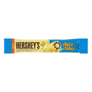 Rolinhos Hersheys Mais Chocotubes Wafer Cookies n Creme Pacote 25g