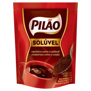 Café Solúvel em Pó Pilão Refil 40g