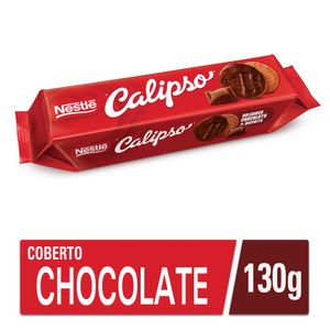 Biscoito Nestlé Calipso Coberto c/ Chocolate 130g