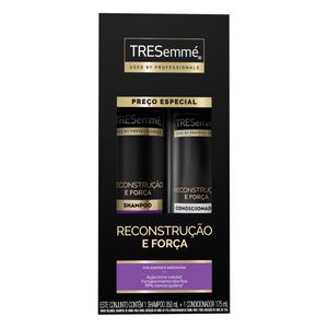 Kit Tresemmé Shampoo 350ml + Condicionador 175ml Reconstrução e Força