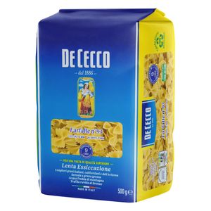 Macarrão de Sêmola de Cecco Farfalle Grano Duro 500g