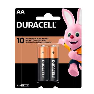 Pilha Duracell Alcalina Pequena AA c/ 2 Unid