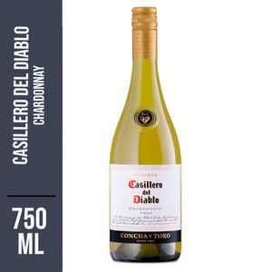 Vinho Chileno Branco Seco Reserva Casillero Del Diablo Chardonnay 750ml