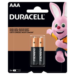 Pilha Duracell Alcalina Palito AAA c/ 2 Unid