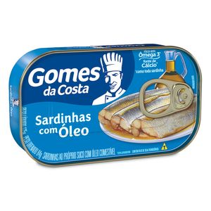 Sardinha em Óleo Gomes da Costa Lata 75g