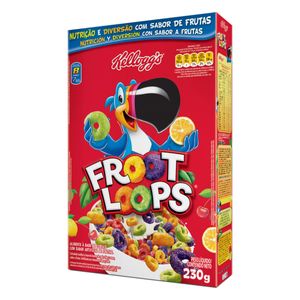 Cereal Matinal Kelloggs Froot Loops 230g