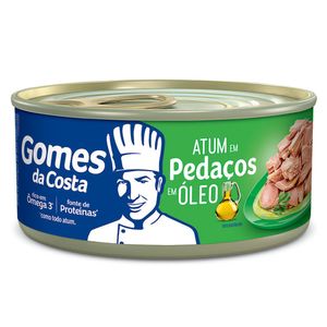 Atum em Pedaços Gomes da Costa em Óleo 170g