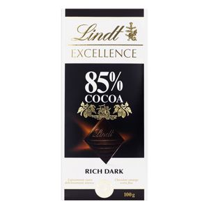 Chocolate Lindt Excellence 85% Cocoa Dark 100g