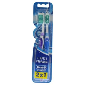 Escova Dental Oral-B Complete Limpeza Profunda c/ 2 Unid10 Unid3Unid