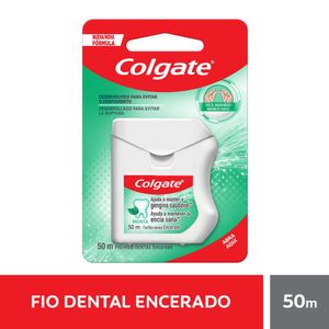 Fio Dental Encerado Colgate Menta 50m