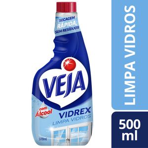 Limpa Vidro Vidrex Refil 500ml