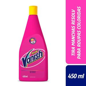 Tira Manchas Vanish Resolv Pré Lavagem para Roupas Coloridas 450ml