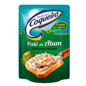 Patê de Atum c/ Azeitonas Verdes Coqueiro Sachê 170g