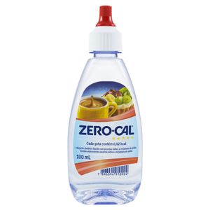 Adoçante Líquido Zero-Cal Sacarina 100ml