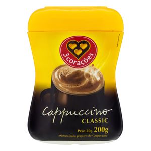 Cappuccino 3 Coraçõees Clássico 200g