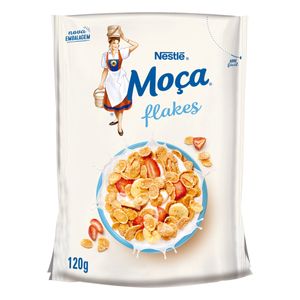 Cereal Matinal Nestlé Moça Flakes Leite Condensado Sachê 120g